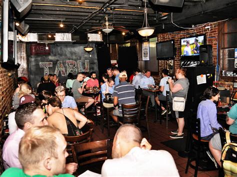 City Limits is a low-key <strong>sports bar</strong> with an extensive <strong>bar</strong>, happy hour specials, and televisions everywhere – 19 high-definition TVs to be exact. . Gay sports bar near me